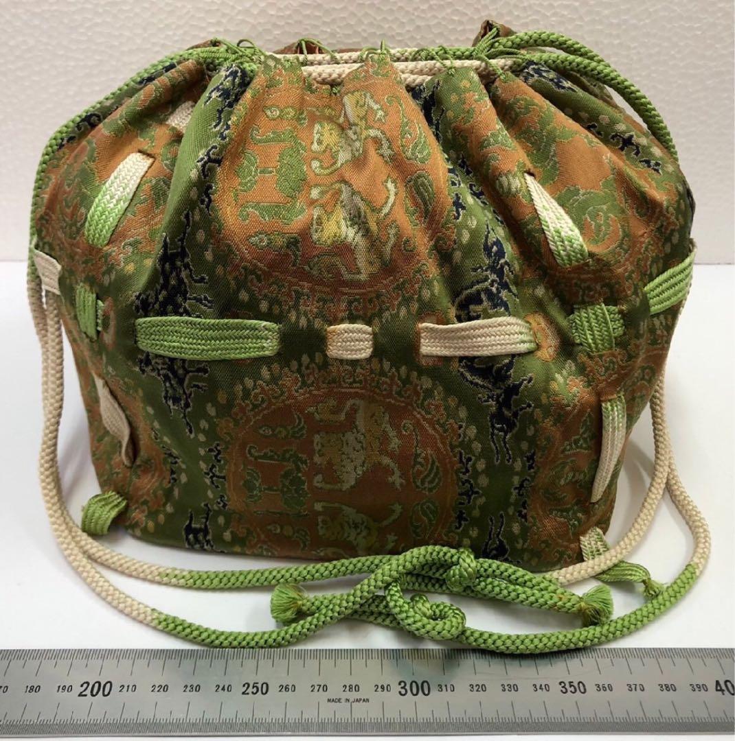 仕覆　茶入れ　巾着×1　テーブルセンター×1　インテリア　コレクション