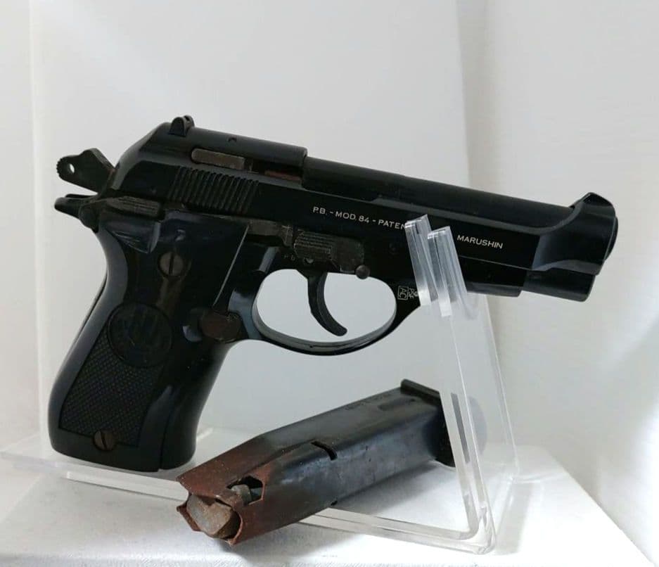 モデルガン マルシン【ベレッタM84】2丁ジャンク