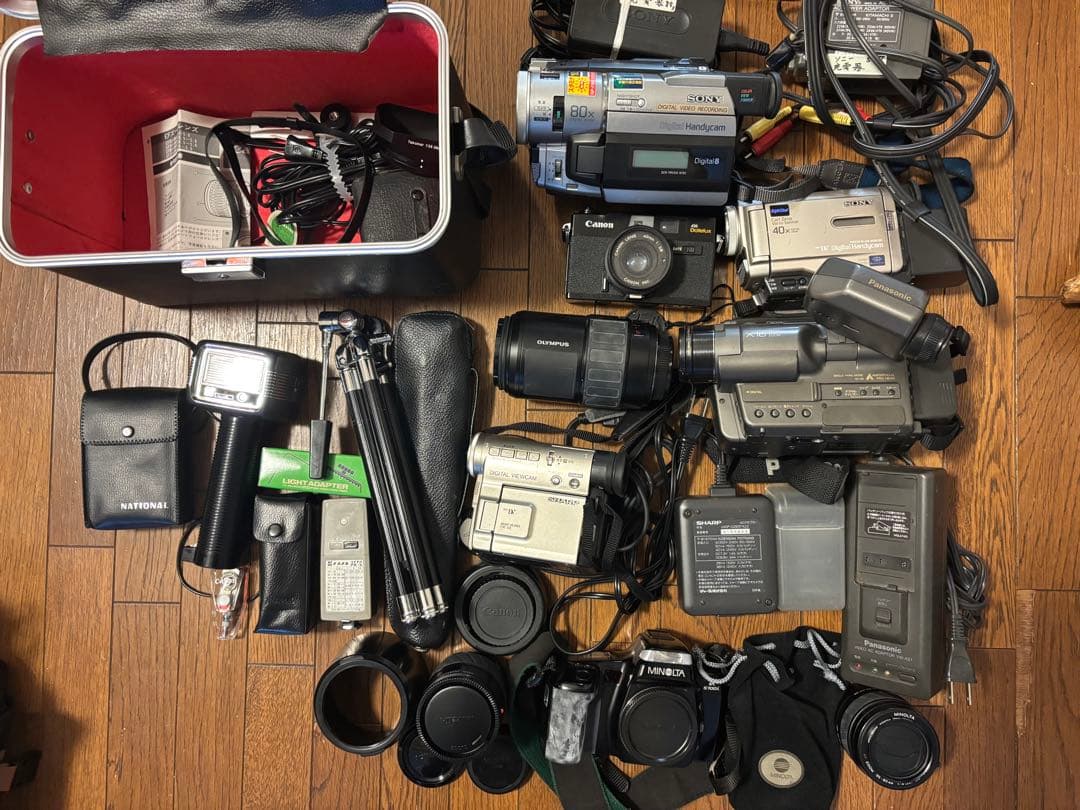 カメラ　ストロボ　ビデオカメラまとめ