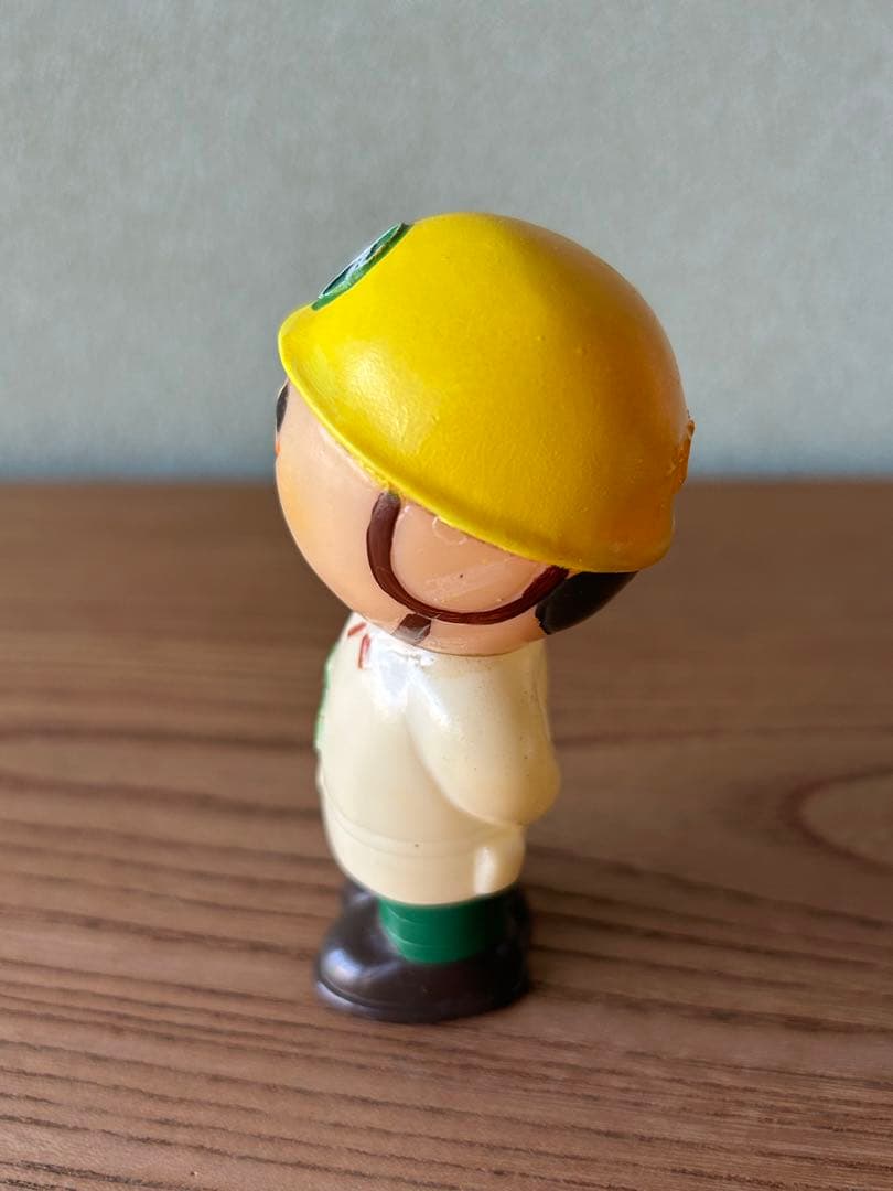 珍品 昭和57年頃 大成建設 ソフビ人形 週刊文春 コラム 立ち話 キャラクター