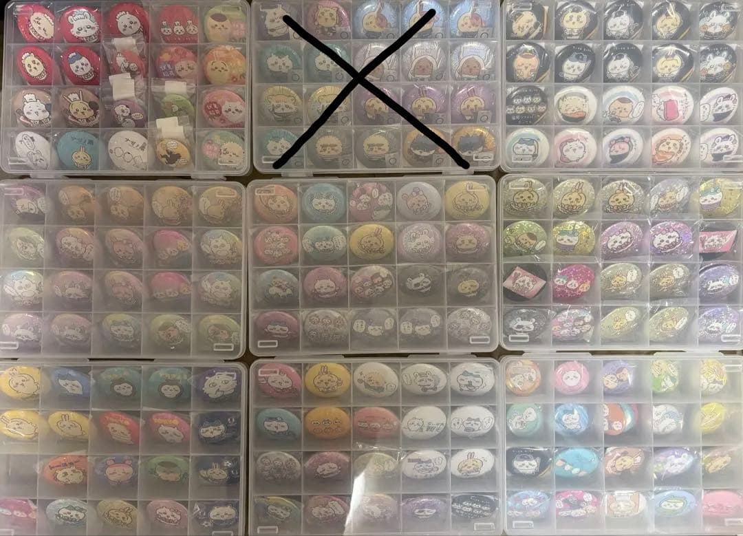 ちいかわ 缶バッジ まとめ売り 180点以上