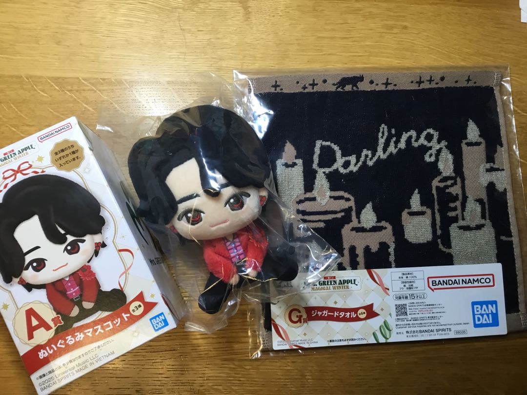 一番くじ Mrs. GREEN APPLE A賞 G賞セット