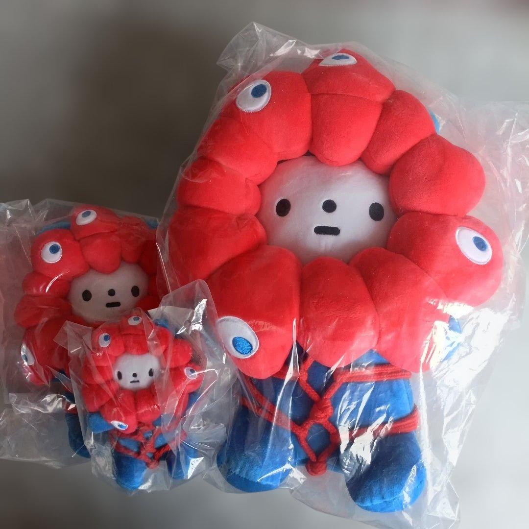 3点セット　きっこうちゃん　ミャクミャク　ぬいぐるみ　Ｓ　Ｍ　Ｌ　万博