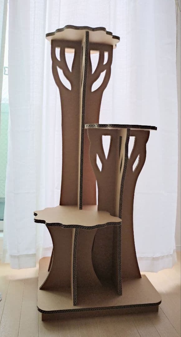 Paper Style ツリーステップ キャットタワー クラフト ダンボール