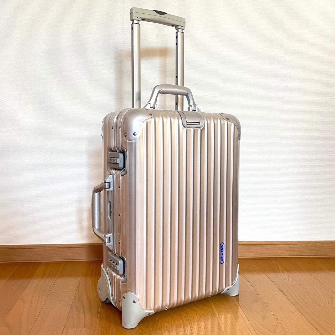 ⭐️リモワ トパーズ 青ロゴ キャリーケース 92952 32L 機内持ち込み