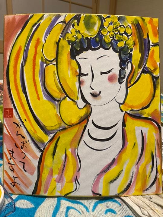 すみえアート作品『観音様』