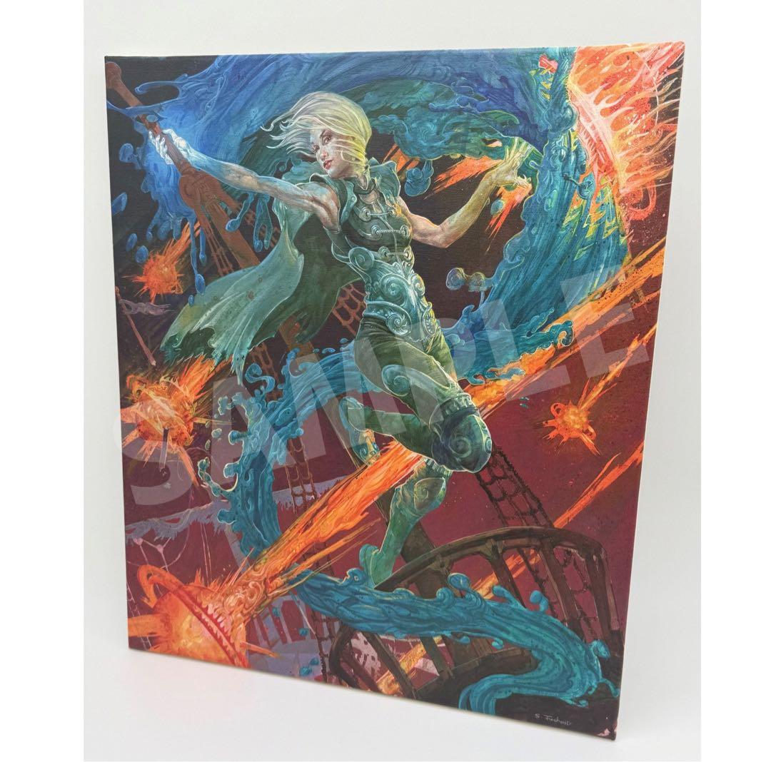 MTG 意志の力 キャンバスアート 大 マジック大戦祭