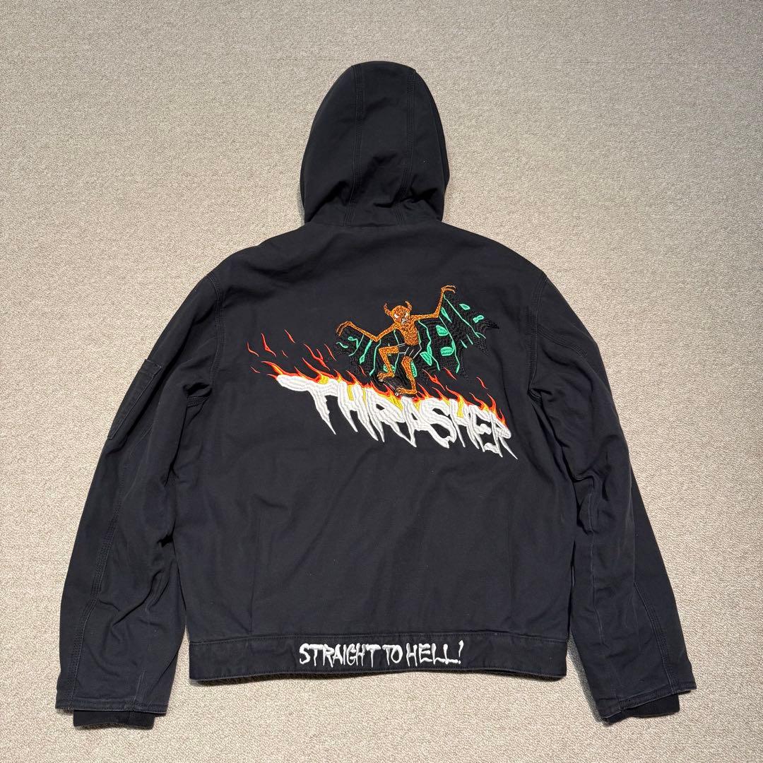 Supreme Thrasher Hooded Work Jacket Sサイズ