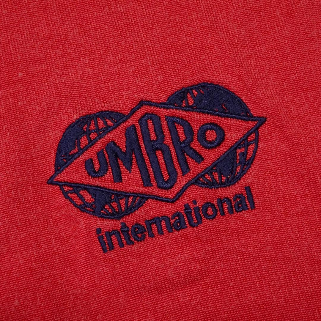 ポールスミススポーツ × アンブロ 00s リンガーTシャツ M レッド