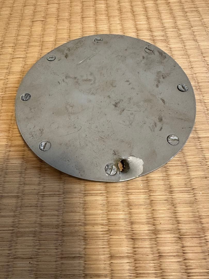 ゼロ戦パーツ　弾痕付き