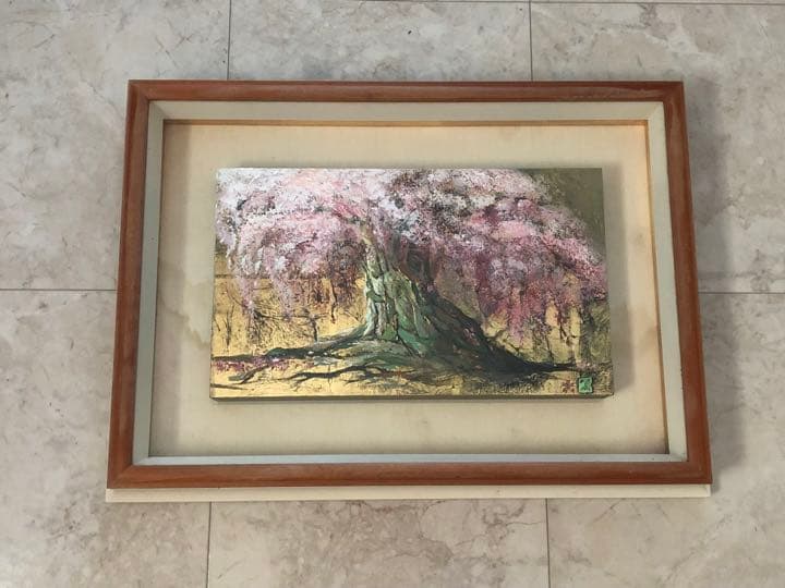額縁YATAYA・廃盤・桜の大木・値下げ