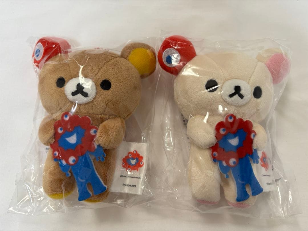 【正規品】 大阪関西万博 リラックマ × ミャクミャク ぬいぐるみ