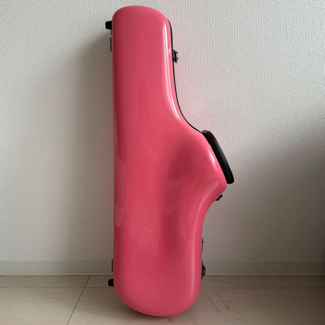 アルトサックスケース ピンク ハードケース