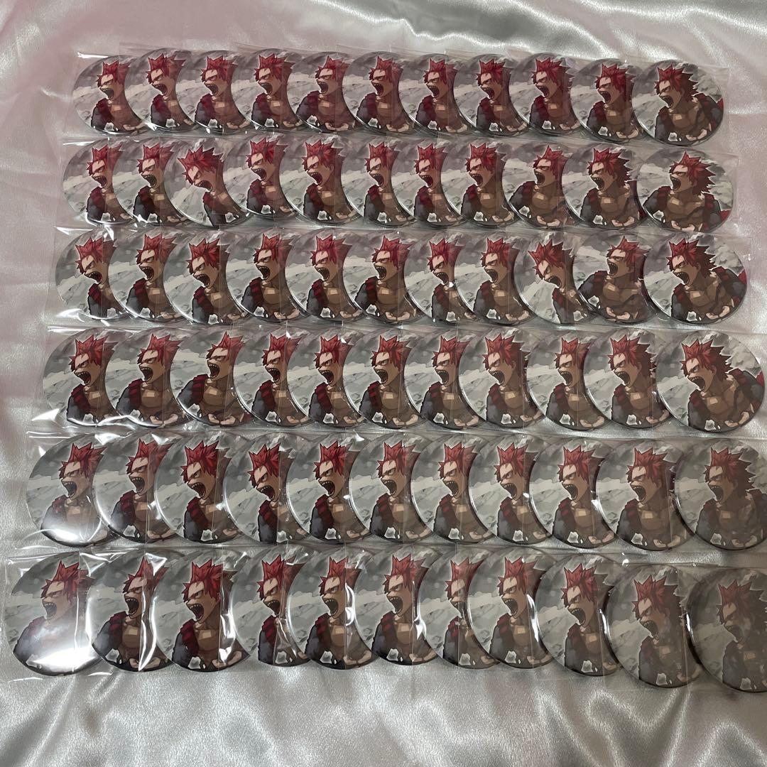 僕のヒーローアカデミア ヒロアカ 原画展 切島鋭児郎 缶バッジ 66個セット