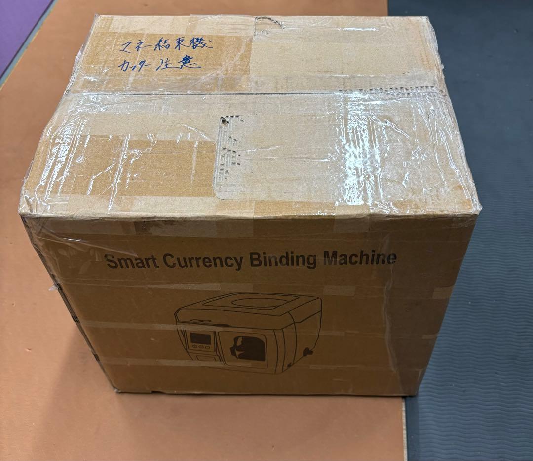 【CGOLDENWALL】知能マネー結束機 紙幣を札束 結束テープ一枚付き