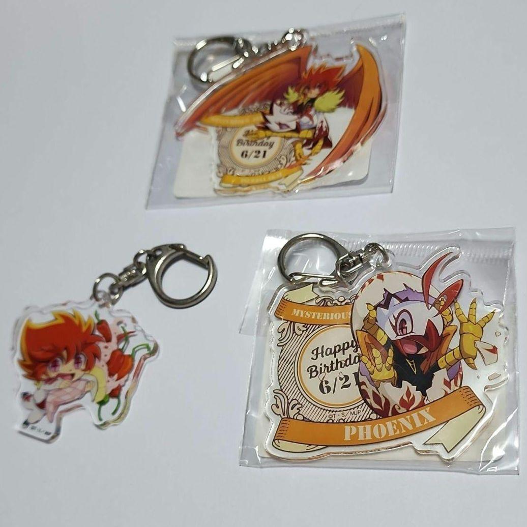 怪盗ジョーカー　赤井翼　フェニックス　バースデー　アクリルキーホルダー