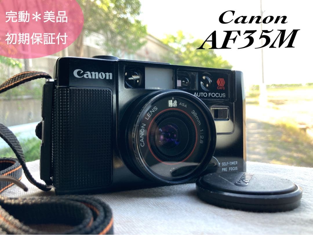 ★canon af35m（オートボーイ）★希少!完動品＊美品★フィルム入門！