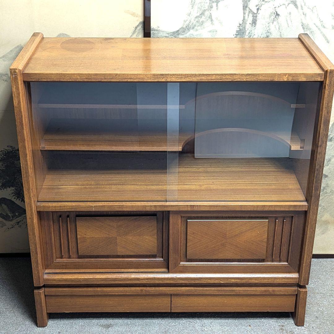 昭和レトロ　サイドボード　アンティーク