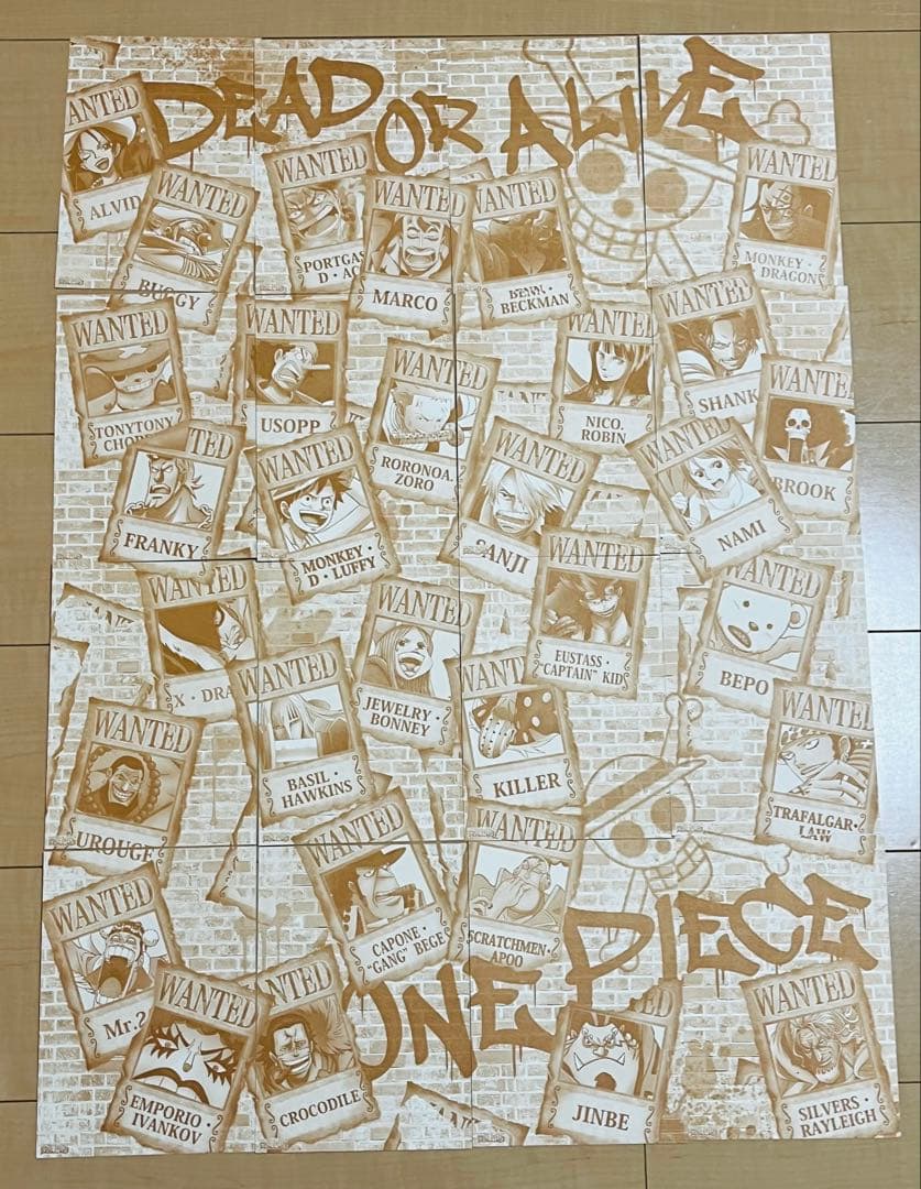 ワンピース ビジュアルアートファイル 2012 ONE PIECE ルフィ レア