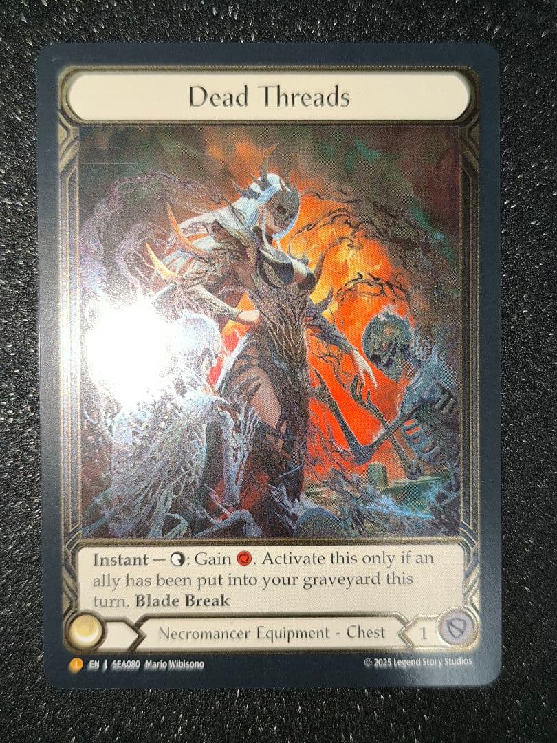 Dead Threads 亡者の織物 Extend Art Cold Foil