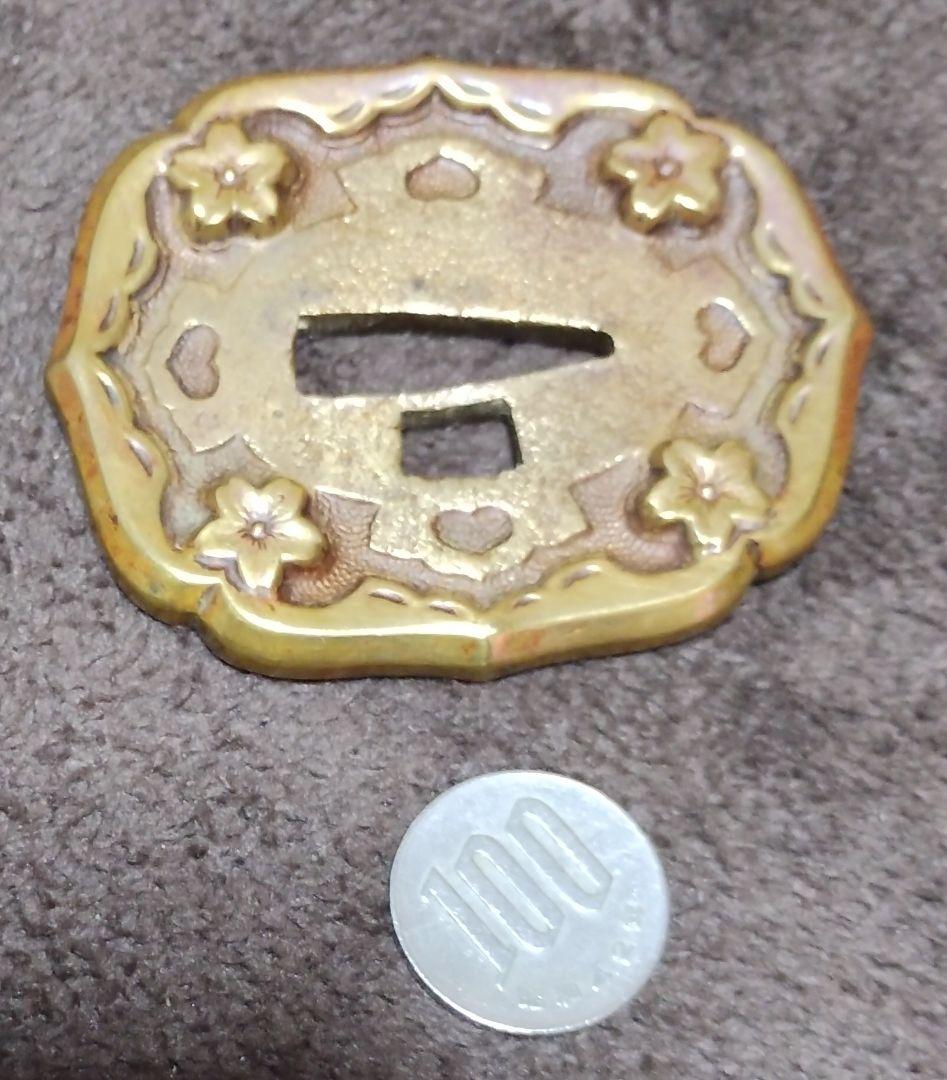 旧大日本帝国皇軍　桜の鍔