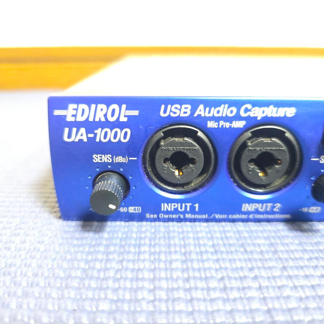 110】Roland EDIROL UA-1000 USBオーディオキャプチャー