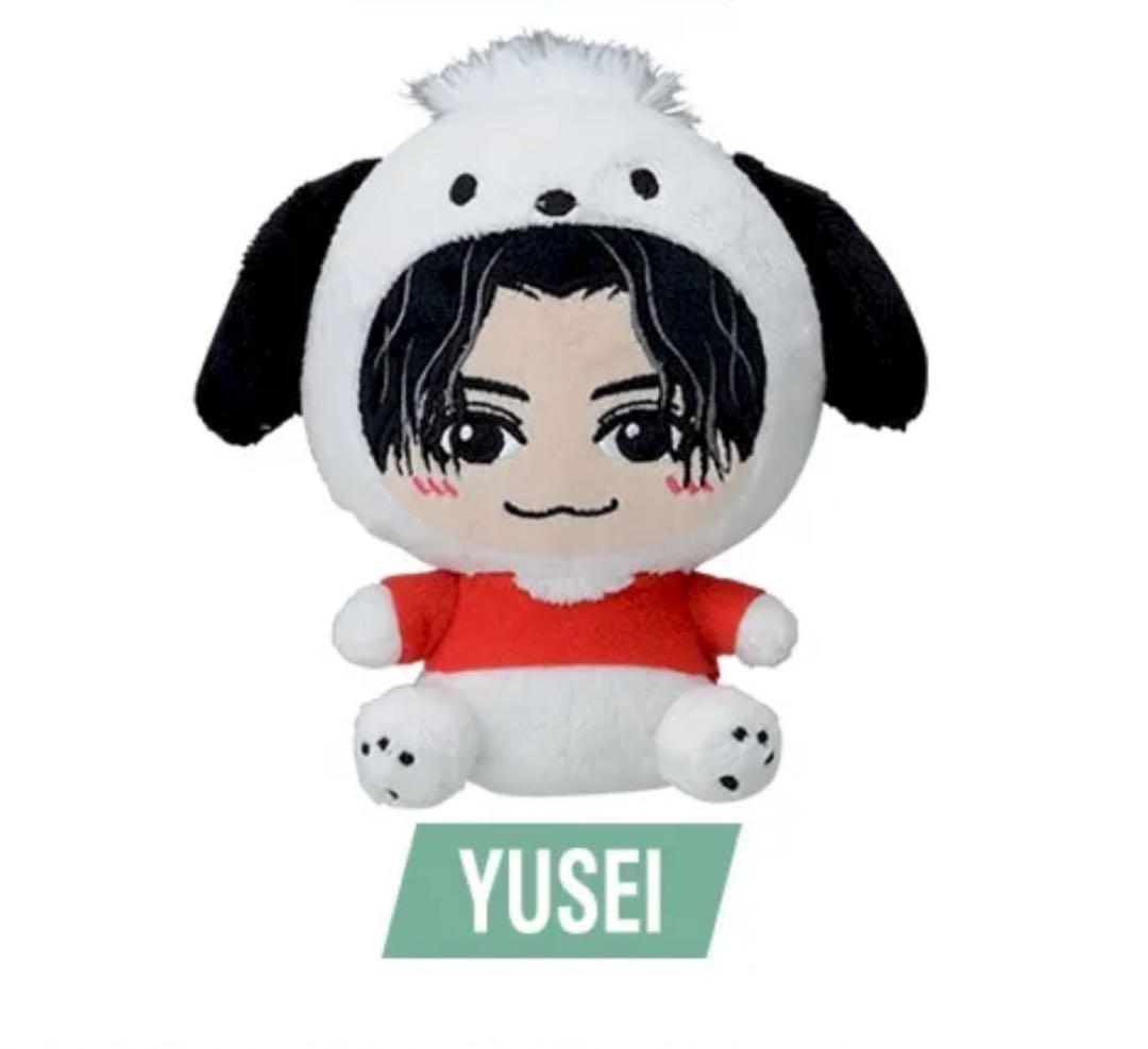 FANTASTICSミニぬいぐるみ [八木勇征]シナモロール ポチャッコ