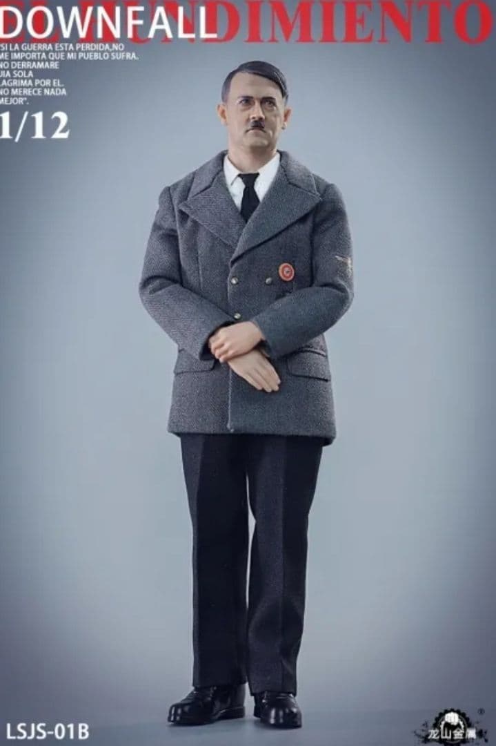 新品未使用　ヒトラー　アクションフィギュア　Downfll