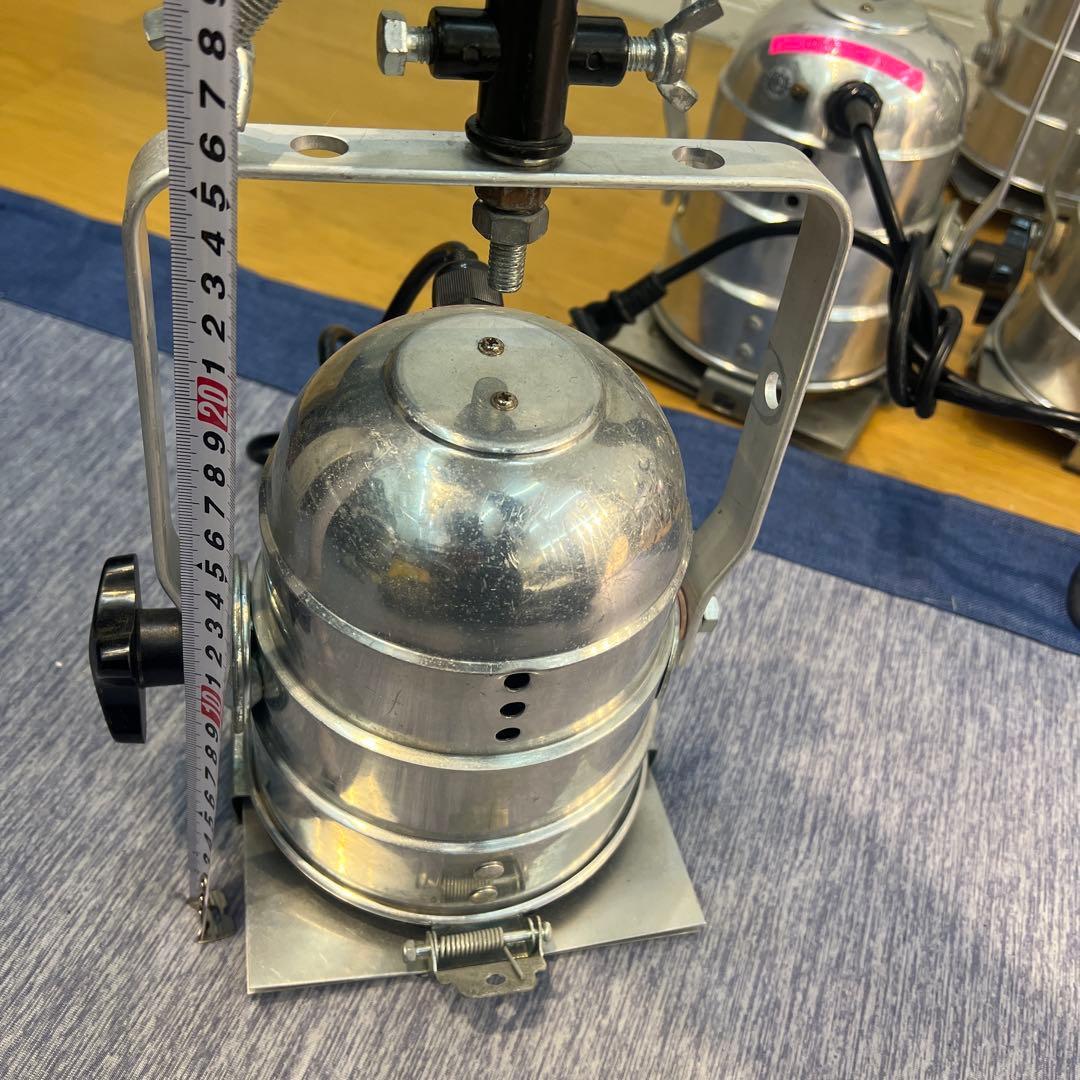 パーライト6台　PAR38 電球.クランプ付き