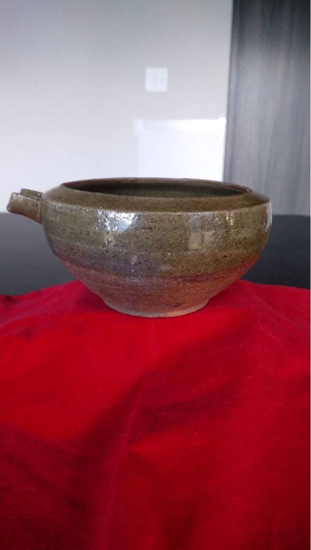 瀬戸片口　酒器　古民具　雑器　民芸　レトロ　オブジェ　アンティーク