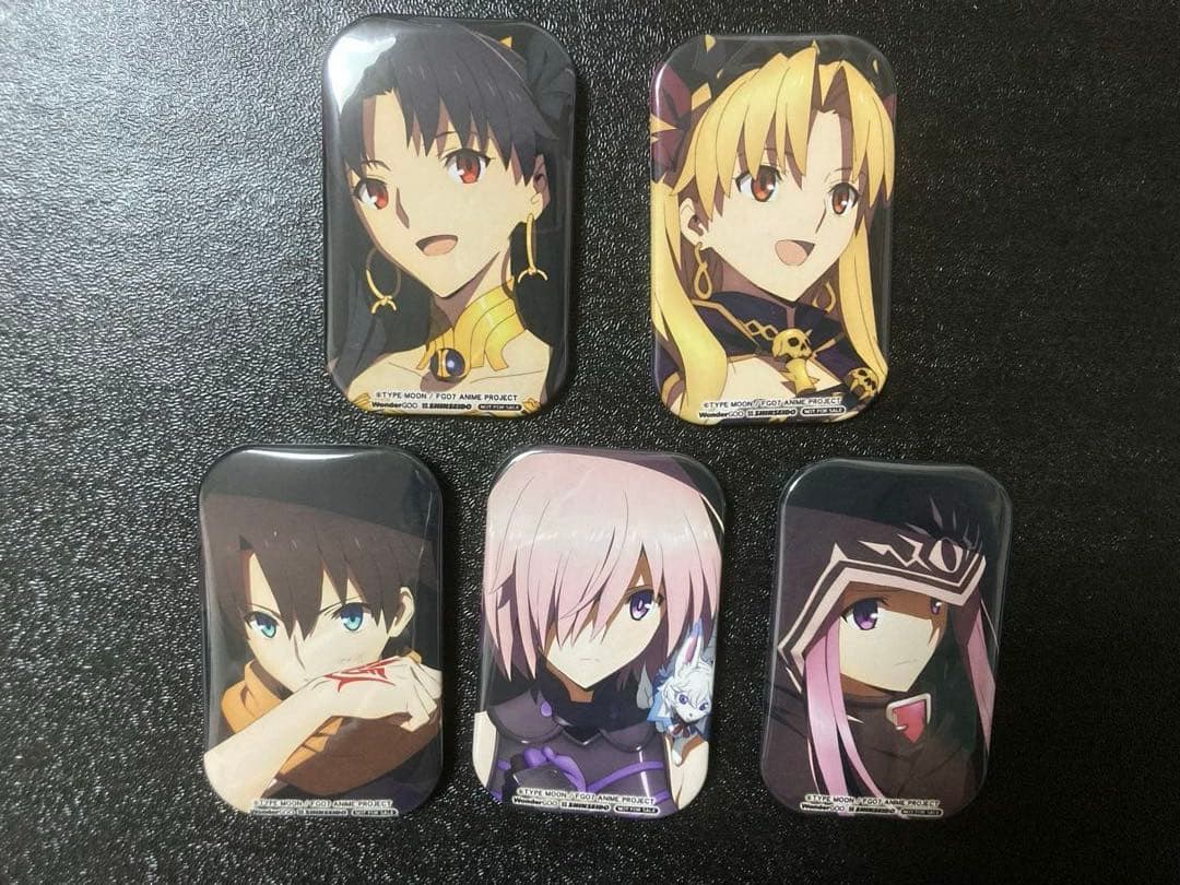 Fate バビロニア　DVD 各巻購入特典　缶バッジ