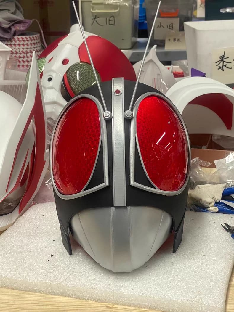 仮面ライダー BLACK RX マスク 1/1 大人着用可能 特撮コスプレ用