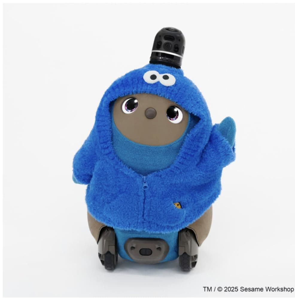 【紅芦(クロ)】LOVOTクッキーモンスター ふわもこパーカー