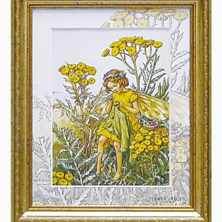 ★絵画アートフレーム★フラワーフェアリーズ（タンジーフェアリー）♪