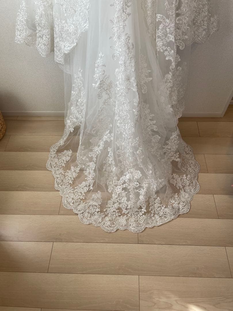 【おまけ付き】結婚式　桂由美　ウエディングドレス➕ロングベール