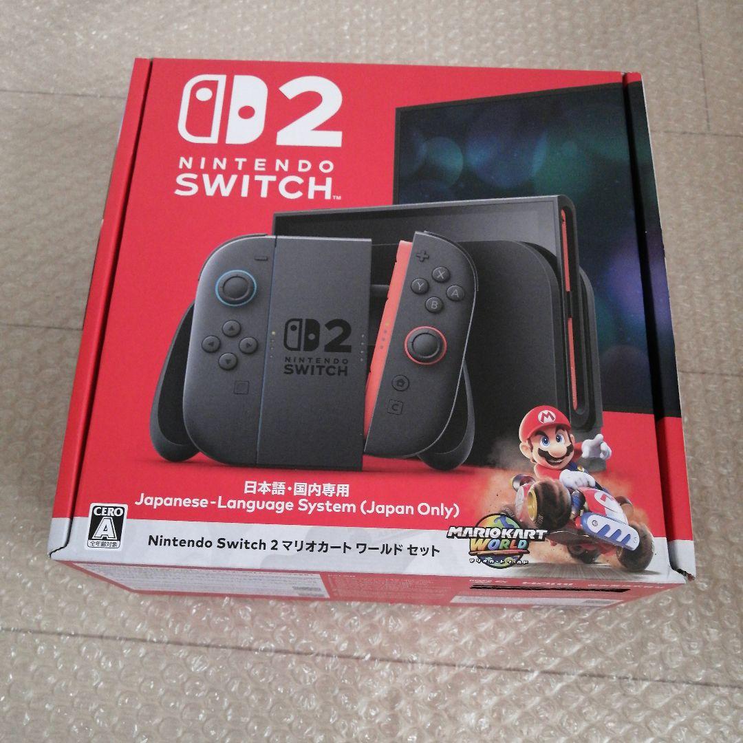 【新品未使用】Nintendo Switch2 マリオカートワールドセット