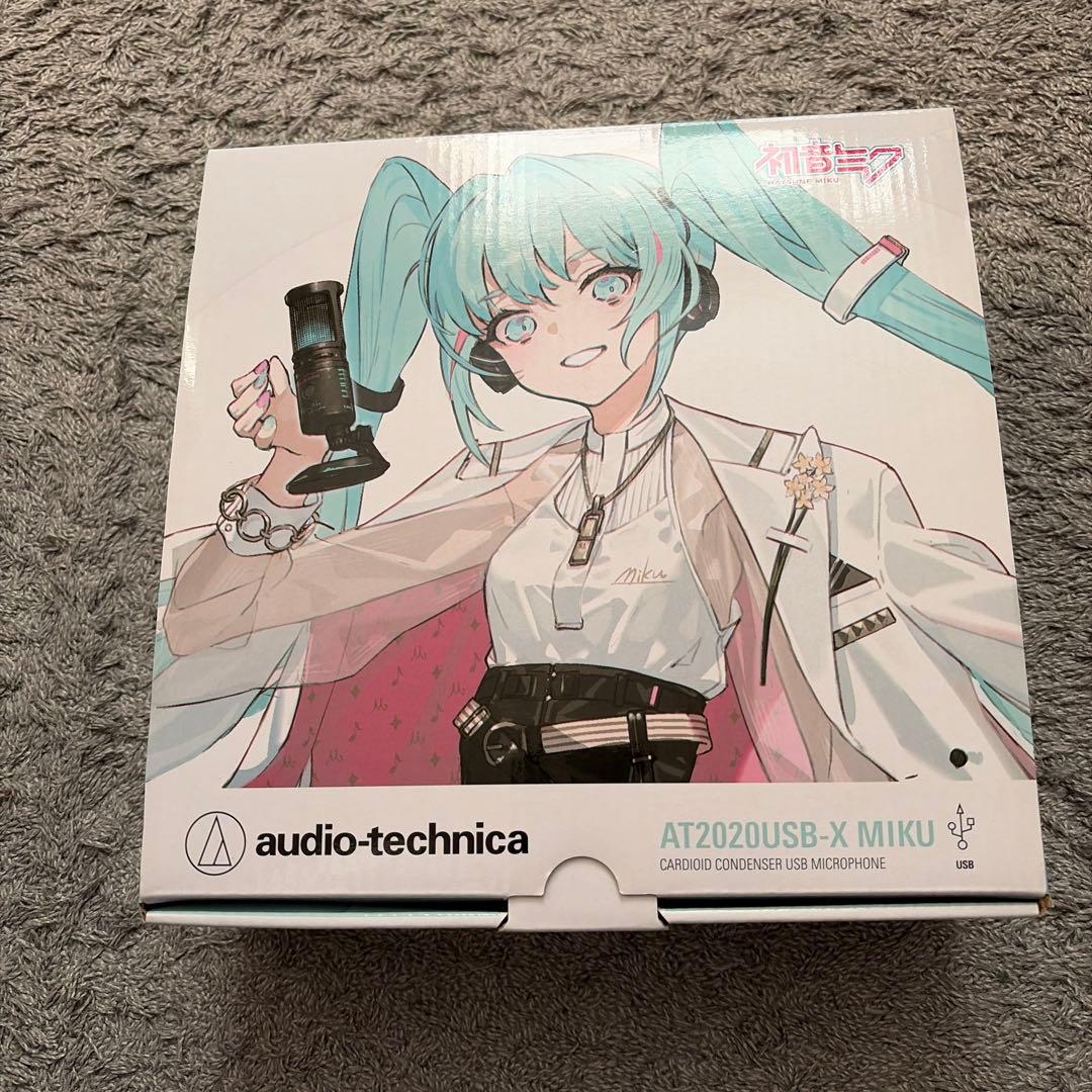 即決可！audio-technica Hatsune Miku 初音ミク　マイク