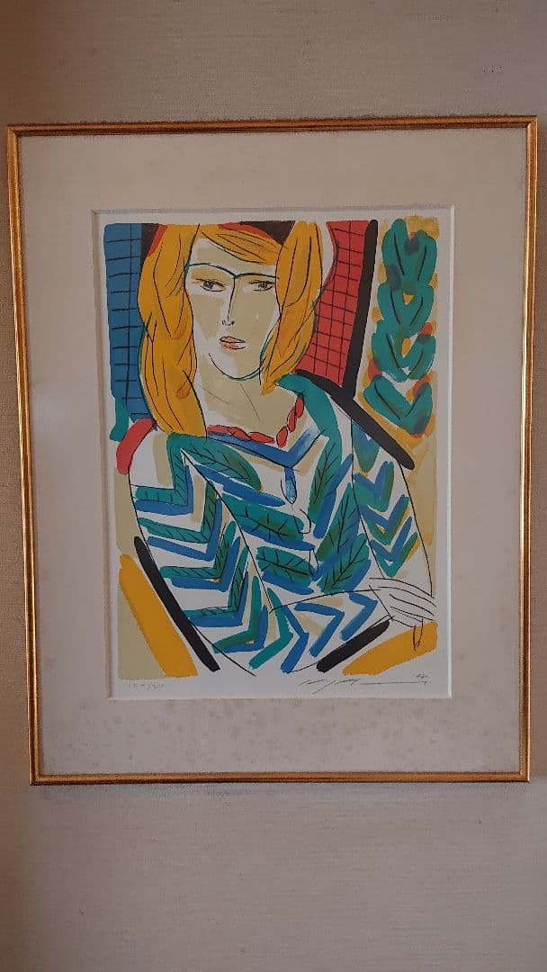 希少！  池田満寿夫 ベランダの女