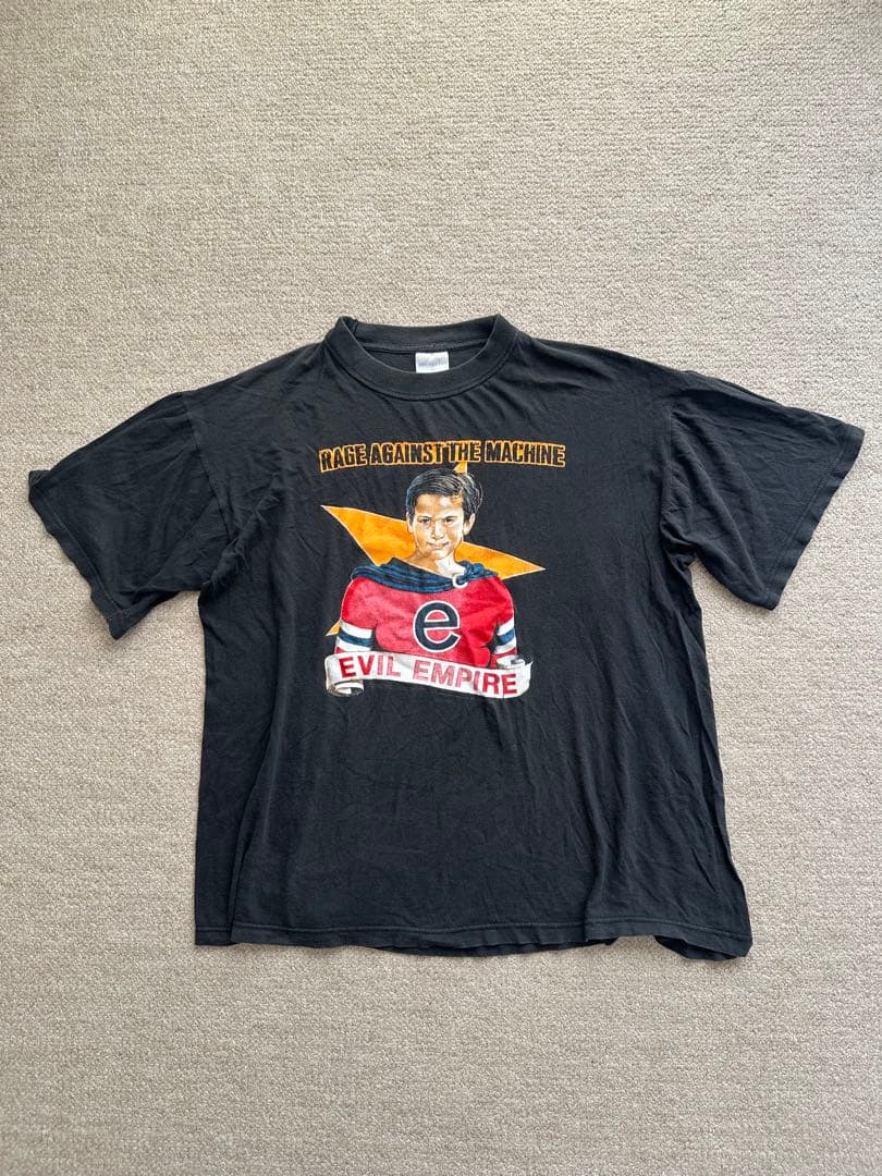トップス 90s RAGE AGAINST THE MACHINE EVIL EMPIRE