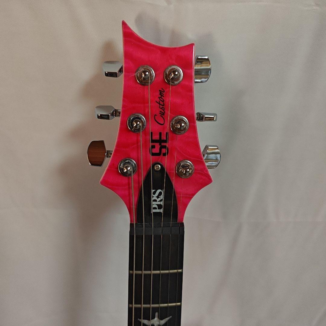 美品　PRS SE Custom 24 Bonnie Pink