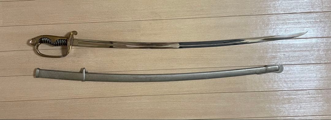 模造刀　美術刀　サーベル　指揮刀　時代武具　B017