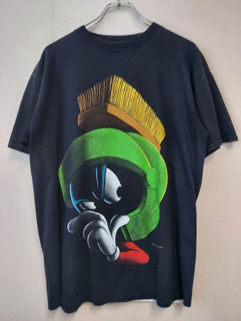 【L】ルーニー・テューンズ マービン・ザ・マーシャン ヴィンテージ Tシャツ