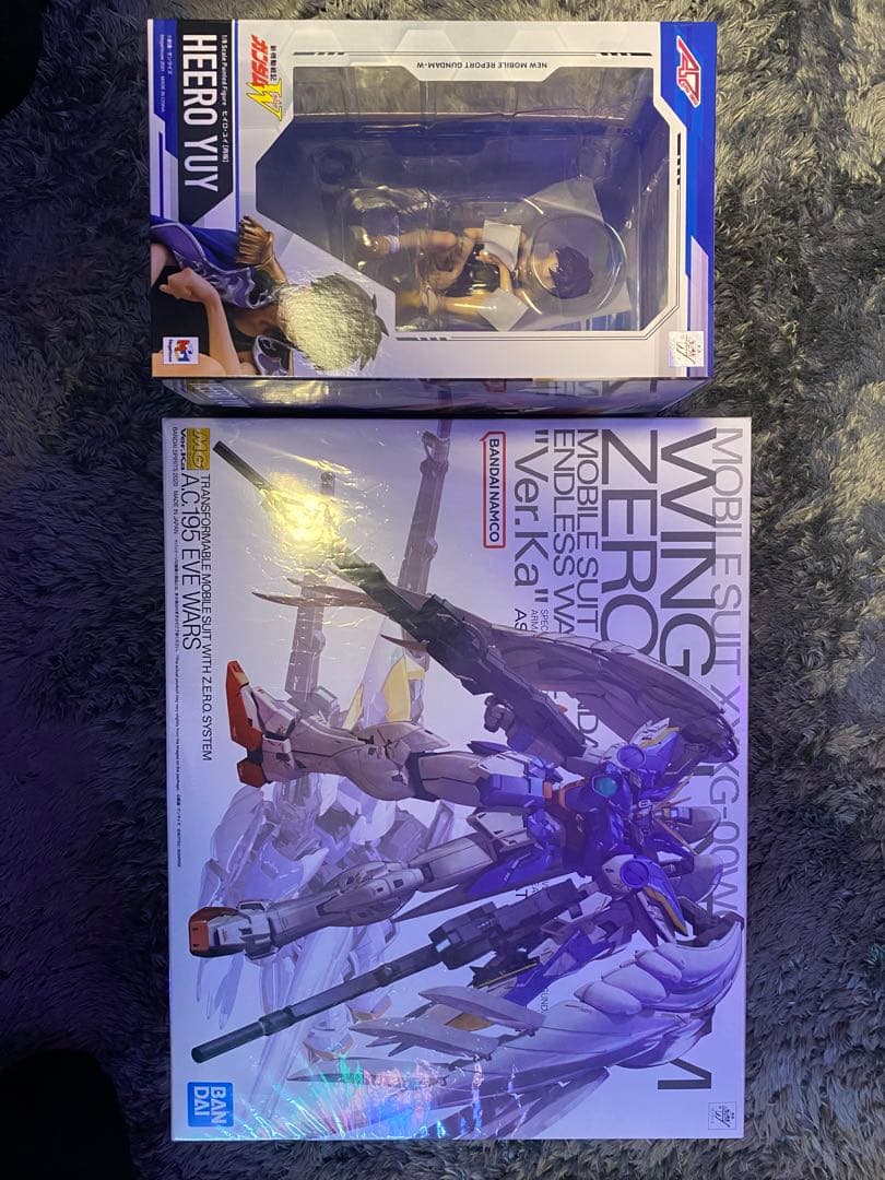 MGウイングガンダムゼロEW Ver.Ka&ヒイロ・ユイフィギュアガンプラセット