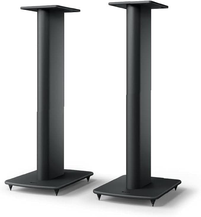 KEF S2 Floor Stand カーボン・ブラックペア スピーカースタンド