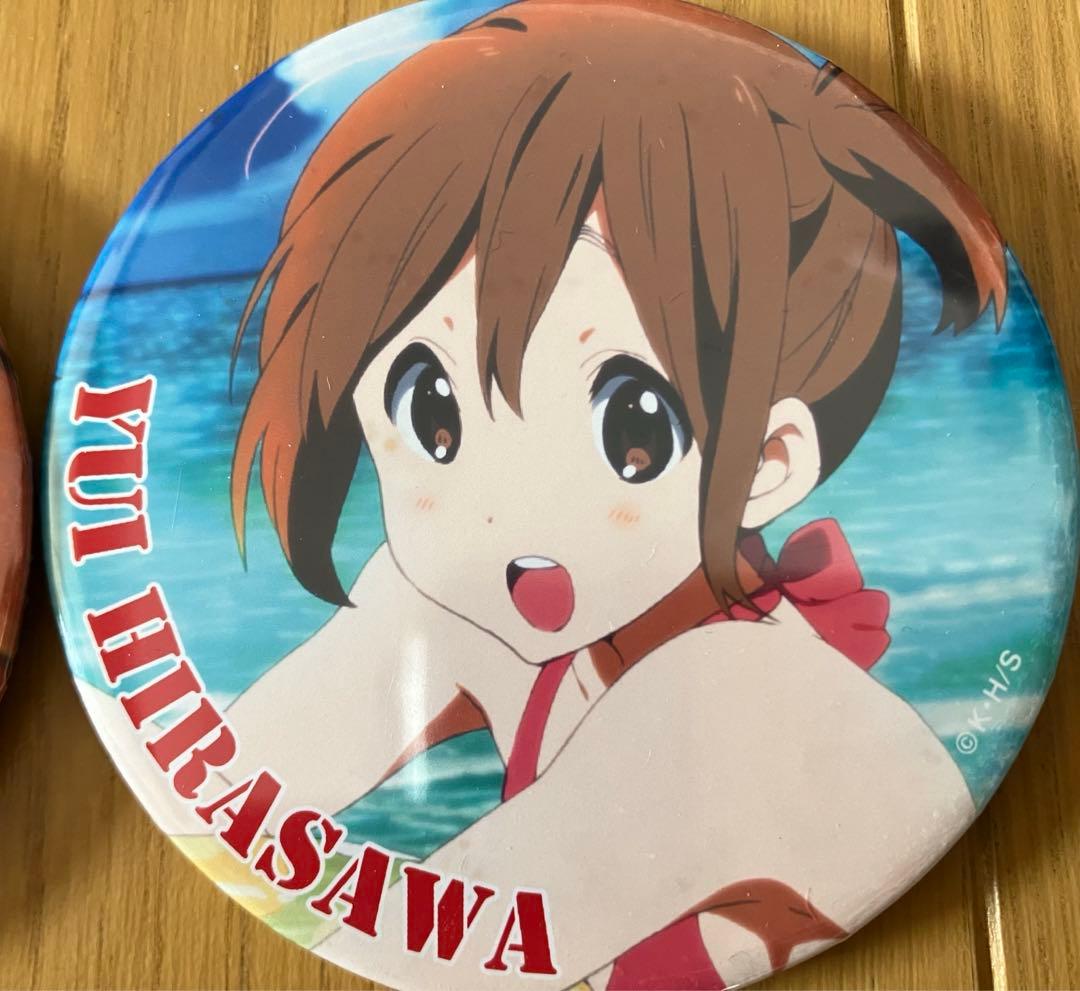 けいおん　平沢唯　缶バッジ