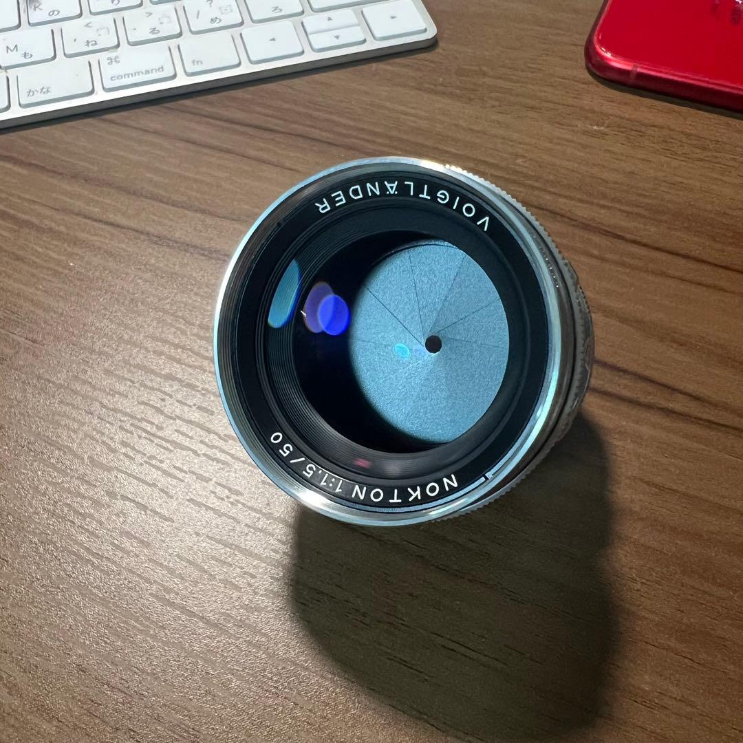 NOKTON 50mm F1.5 Aspherical VM　フォクトレンダー