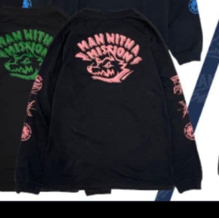 【未開封】マンウィズ　メモリアルロンT　スペアリブ