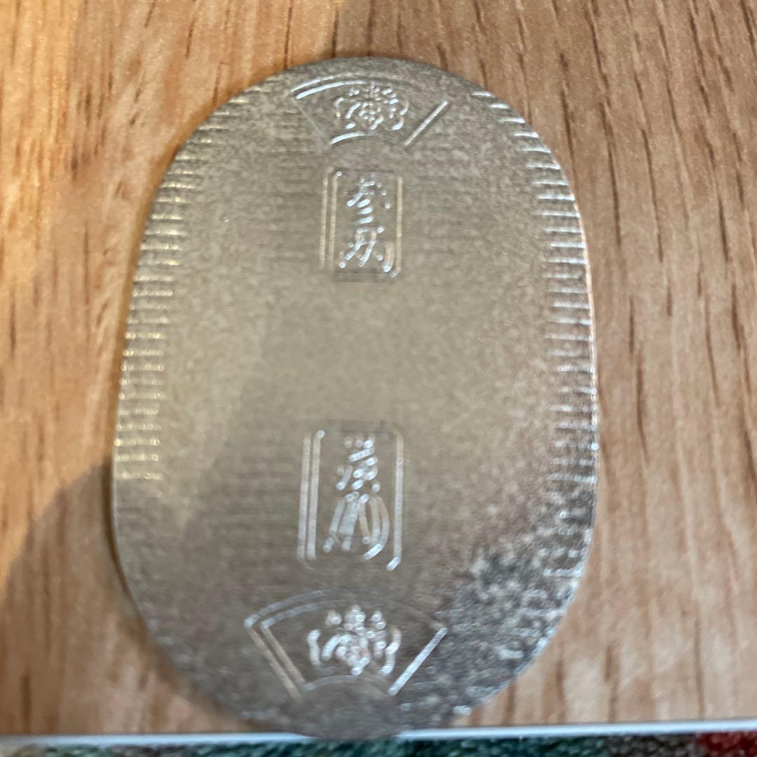 純銀 武士デザイン 佐川急便誕生日記記念硬貨 木箱付き