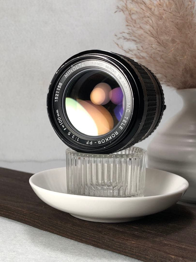 レンズ(単焦点) MINOLTA mc tele ROKKOR pf 100mm f2.5