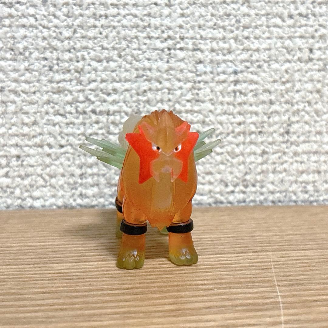 【匿名配送】ポケモン モンコレ フィギュア 5周年記念 エンテイ クリア